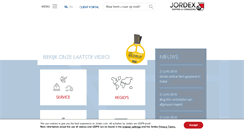 Desktop Screenshot of jordex.com